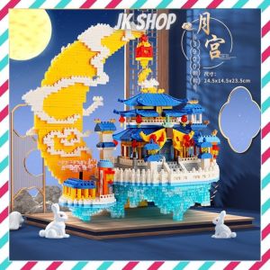 ⚠️现货⚠️ReadyStock YZ Blocks building 传说中月亮上的宫殿-广寒宫8008pcs