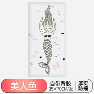 70x35cm 3D Foam Waterproof Self Adhesive Wall Sticker For Living Room Bedroom Kids Anti-Collision Protectors Wallpaper