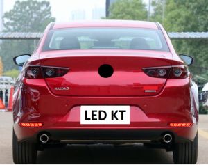 led cản sau led gầm sau 4 chế độ xi nhan chạy Audi thêm chế độ xếp gạch chào mừng Mazda 3 2020 2021