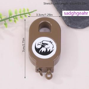 sadghgeahr พวงกุญแจล่าสัตว์อเนกประสงค์ตั้งได้อย่างรวดเร็ววัสดุพลาสติกทนทานเหมาะสำหรับการจับไก่และเป็ด