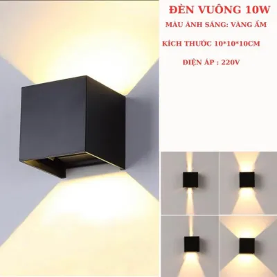 Đèn treo gắn hắt tường trang trí decor trong nhà ngoài trời sân vườn hành lang 220v