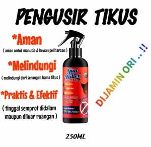 GUN KILLER PENGUSIR TIKUS RUMAH PEMBASMI TIKUS AMPUH SEKALI PENGUSIR TIKUS SUPER AMPUH  ORIGINAL100%