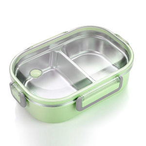 กล่องข้าวไมโครเวฟ 2ช่อง กล่องใส่อาหาร กล่อง Take away กล่องอาหารกลางวัน กล่องเบนโตะ กล่องใส่อาหาร กล่องถนอมอาหาร กล่องข้าว Food box กล่องข้าว