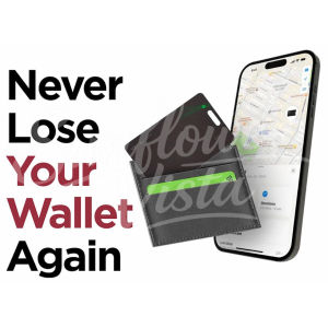 KeySmart SmartCard Worlds First Rechargeable Tracker American Made Wireless Waterproof Matte Black