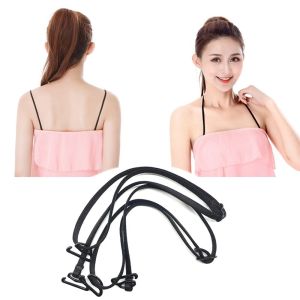 QIWANBA19 เซ็กซี่ ลำลอง สายต่อชุดชั้นใน อุปกรณ์เสริมชุดชั้นใน กันลื่น สายรัดที่มองไม่เห็น เข็มขัดหน้าอก สายคล้องไหล่ เข็มขัดชุดชั้นในปรับได้ สายชุดชั้นใน