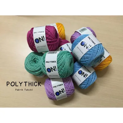Benang Rajut POLYTHICK / Kniting Yarn Onitsuga Polythick