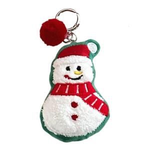 Đáng yêu Santa đồ chơi hoạt hình bằng nhung cho trẻ em Keychain Cây giáng sinh phim hoạt hình Santa mềm quyến rũ nhồi bông đồ chơi Tuần Lộc