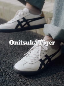 Original Tiger TOKUTEN Breathable Shoes for men and women Sports Casual Shoes for men Wear resistant Running Shoes Sneakers Dark green/white