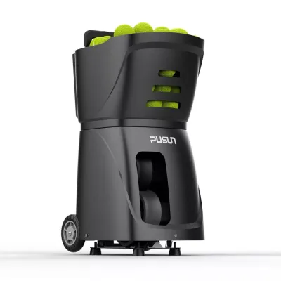 SG（Ready Stock)Pusun PT Smart Pri smart tennis ball machine is suitable for players of all levels and can easily improve their tennis
