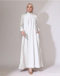 dress elegan toyobo fodu gamis termurah terbaru bayar di tempat