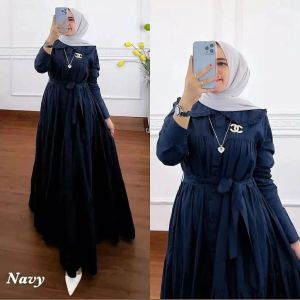 Dress Wanita Terbaru 2023 KINANTI DRESS HS KATUN RAYON Dress Wanita Simple Elegan Kekinian