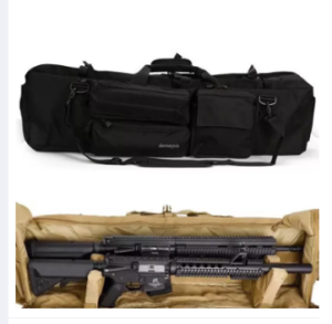 Tactical Double Case Carrying Bag Hunting Bag Case Protection Bag Backpack M249