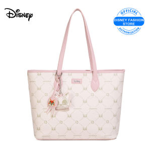 กระเป๋าทรงสี่เหลี่ยมมีหูหิ้วสะพายไหล่สำหรับผู้หญิงจากดิสนีย์ Zootopia กระเป๋าถือความจุมากสะพายไหล่แฟชั่นหนัง Pu