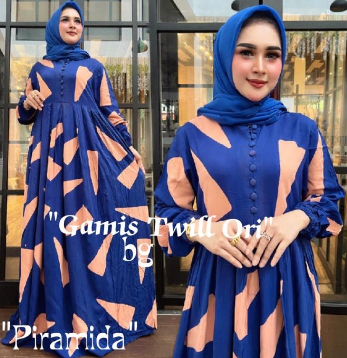 GAMIS TWILL PIRAMIDA BG COLLECTION | Lazada Indonesia