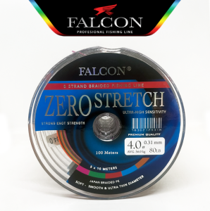 Senar Pancing Super Kuat PE X8 Falcon ZERO STRETCH 100 M Connecting