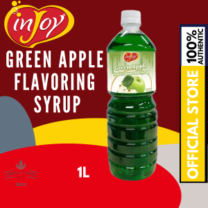 InJoy Flavored Syrups 1.3kg - Green Apple Blueberry Four Seasons Lychee Blue Lemonade Strawberry