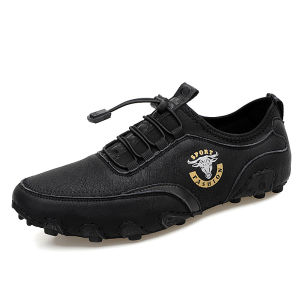 EsHi Genuine Leather Golf Shoes Waterproof Outdoor Male Sports Shoes Golf Big Size 47 48 Sneakers Men Athletic Training Footwear 2023
