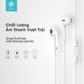 Tai Nghe Nhét Tai DEVIA Smart - Jack Cắm 3,5mm - Chơi Game Nghe Nhạc Độ Trung Thực Cao - Hàng Chính Hãng - Bảo Hành 12 Tháng. 