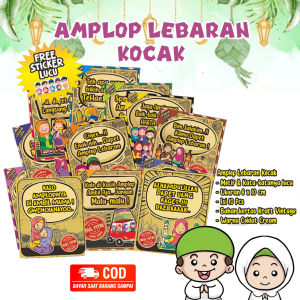 Amplop Lebaran Kocak 1 SET 10 PCS Amplop Kartun Lucu Amplop Tulisan Lucu Amplop Idul Fitri Amplop Kartun Hijab Amplop THR Pendek Amplop Lebaran Gambar Lucu Amplop Lebaran Motif Lucu Amplop Lucu Angpao Ampau Motif Acak
