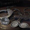 Thin Gray Line Coin, Correctional Officer Silver Challenge Coins Honor Correctional Officers Gray Prison Coin Law Enforcement Appreciation Gifts. 