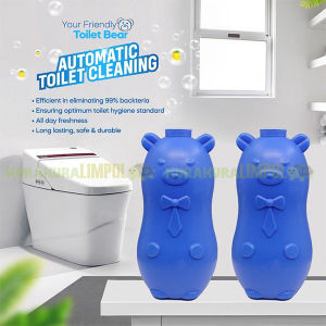 DFANCCIE Toilet Bear Biru Pembersih Penyegar Kloset Toilet / Pembersih Kerak