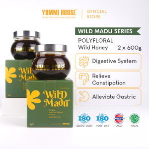 Yummi House Polyfloral Wild Honey (Digestion Constipation Gastric) - 2 x 600g
