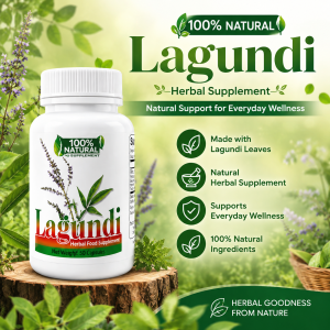 Lagundi Herbal Supplement 100% Natural Everyday Wellness Support with Lagundi Leaves and Natural Ingredients
