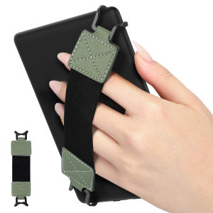 MoKo Security Hand-Strap for 6-8" eReaderFire Tablet Kindle/Kobo/Voyaga/Lenovo/Sony Kindle E-Book Tablet Elastic Versatile Hand Strap Lightweight Finger Grip Holder