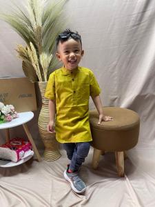 Baju koko kameh kemko sigaret lemon lengan pendek
