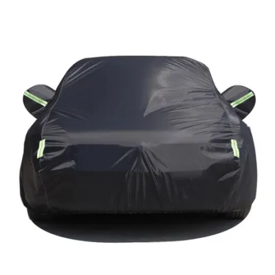 【DARK CLOUD】【Premium Oxford Fabric : Full Black | Car Cover / Vehicle Cover】Outdoor Protection Waterproof Anti-Dirt Dust