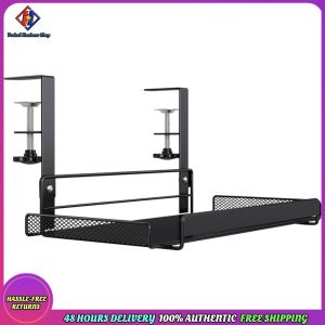 Vodool Desk Cable Organizer Heavy Duty Under Table Cable Management Rack Adjustable Under Desk Cord Organizer for Desk Kitchen