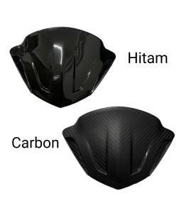 PAKET 2IN 1 VISOR BEAT KARBU WINDSHIELD BEAT CARBU HITAM DAN KARBON + MUDFLAP BEAT OLD KARBON MUD FLAP BEAT KARBU MODEL KARBON BATIK KARET PENAHAN LUMPUR KOLONG SPAKBOR