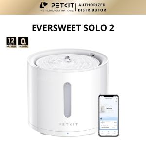 Máy Lọc Nước Cho Chó Mèo Petkit Eversweet Solo 2 Bơm Không Dây Kết Nối App