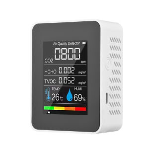 Real-time Air Quality Monitor with Accurate Detection and Smart Alert Features