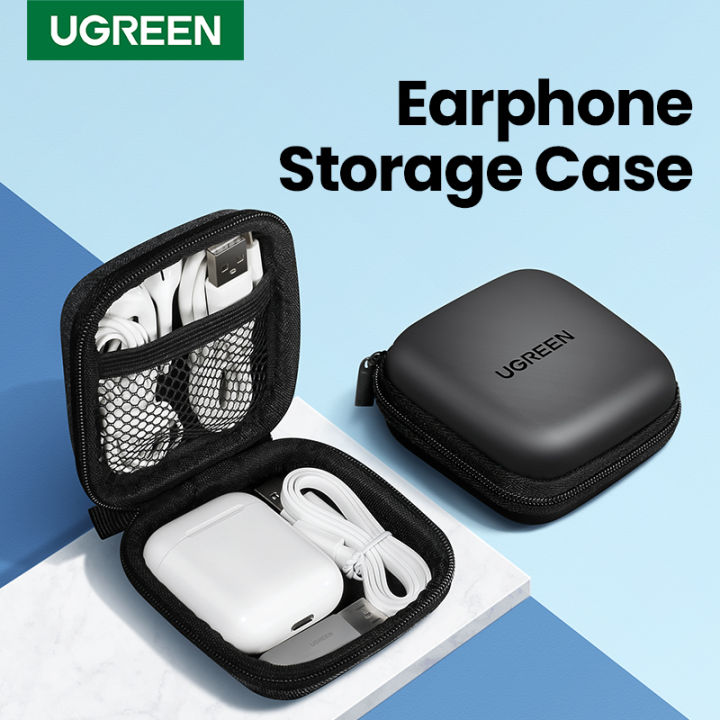 UGREEN Earphone Case Hard Headphone Bag For Airpods Earpods