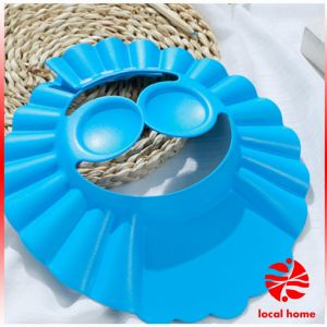 ไฮไยโม หมวกอาบน้ำ กันน้ำ สำหรับสระผมเด็ก ปิดหูปรับ ที่ครอบหูกันน้ำ Baby waterproof shampoo cap