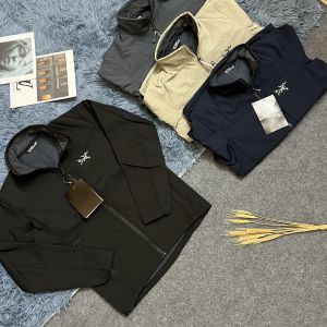 Áo Khoác Nỉ Nam ARCTERYX GAMMA MX JACKET MENS Giữ Ấm Thời Trang Chống Thấm Nhẹ Nhiều Túi Đựng Balo - Áo Khoác Trekking Du Lịch