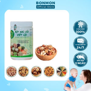 Ngũ Cốc Việt Lộc Kèm Cốm Lợi Sữa - Hàng Chính Hãng Mẹ Sau Sinh Sữa Đặc Mát - BONMON Store