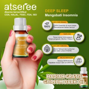 Atseree essential oil Blend Deep sleep membuat tidur lelap dan nyenyak obat insomnia  aromaterapi Aromatheraphy  aromatherapi aromateraphi diffuser difuser essensial minyak atsiti humidifier air purifier pure 100% murni therapeutic grade