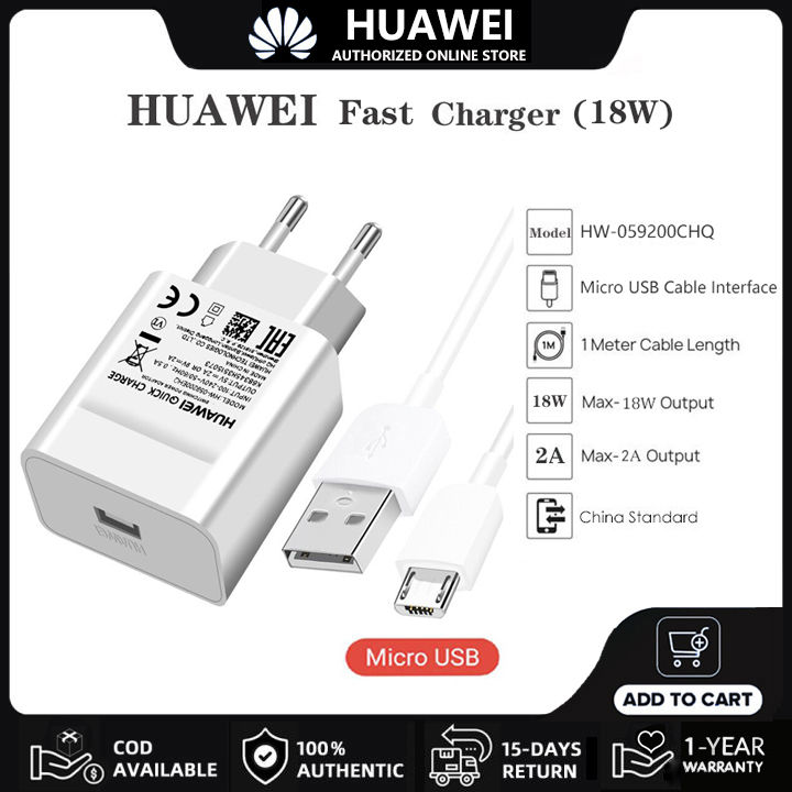 Cable Huawei Original Carga Datos Micro Usb A Usb 1mts