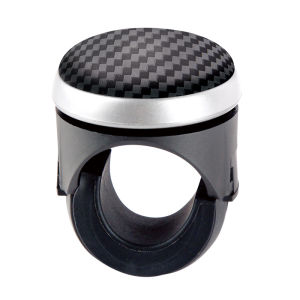 360 Degree Turning Steering Wheel Booster Spinner Knob Metal Bearing Power Handle Ball Shaped Suitable for All Cars