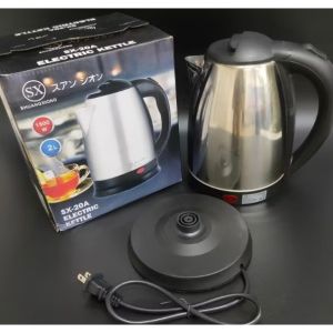 WakayaHome | 2.0L Stainless Steel Electric Kettle 1500W Quick Boil Household Water Kettle
