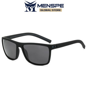 MENSPE Fashion Men’s Sunglasses Classic Sunglasses Square Sunglasses UV400 Polarized Sunglasses Eyewear Ultra Light Elastic Leg Anti Glare Glasses Outdoor Sports Driving Sunglasses