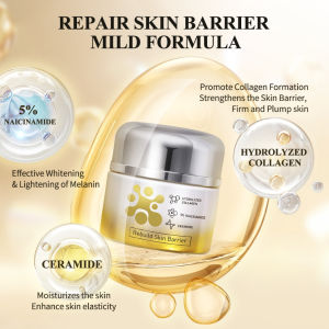 [BPOM] 𝗣𝗥𝗘𝗠𝗜𝗘𝗥𝗘 𝗕𝗘𝗔𝗨𝗧𝗘 DERMA CARE ELASTIN COLLAGEN ANTI-AGING Repair Cream Pudding Night Repair Moisturizer - 50G50G