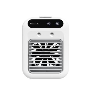 USB Charging Portable Air Cooler Mini Humidifier Cooling Fan Personal Air Conditioner