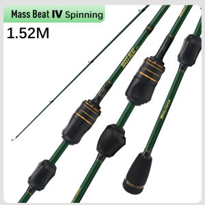 Abu Garcia [genuine product] MASS BEAT 4 Super light Fishing Rod 1.52M/1.68M/1.83M/1.98M high Carbon Super light Super Soft  Fishing Rod power: UL/L  Action:F  Third genration Lure fishing Rod Freshwater seawater
