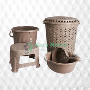 Uniglobal 5 in1 Household Essentials Home Essentials Laundry Basket/Basin/Tabo/Pail/Stool