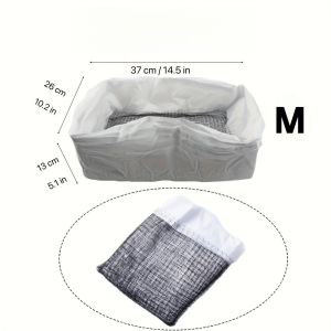 🐱Hands-Free Reusable Cat Litter Liner 10pcs - Feces Filter Hygienic Easy Cleaning Pet Litter Box