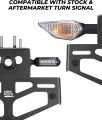KEMIMOTO Ninja 400 Fender Eliminator Compatible with Ninja 400 Z400 250 500 2018-2024 Fender Eliminator Kits License Plate Bracket Holder Tail Tidy. 