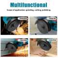 KEELAT KAG004 Mini Angle Grinder Rechargeable Portable Cordless Angle Grinder Battery wireless Brushless Polisher Grinding. 